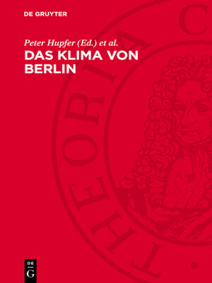 cover image of Das Klima von Berlin